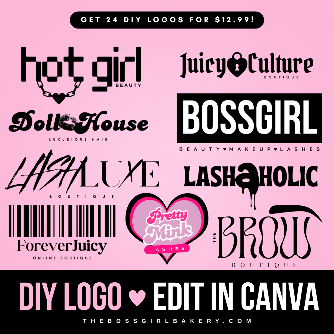 24 Canva Logo Pack