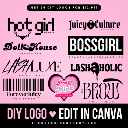 24 Canva Logo Pack